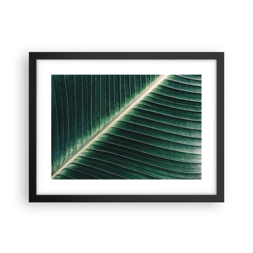 Affiche dans un cadre noir - Poster - Le rythme de la nature - 40x30 cm