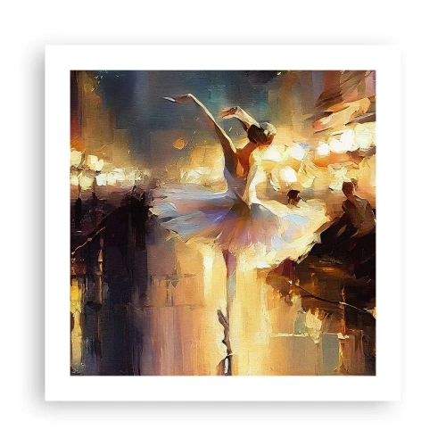 Affiche - Poster - Miracle dans la rue - 50x50 cm