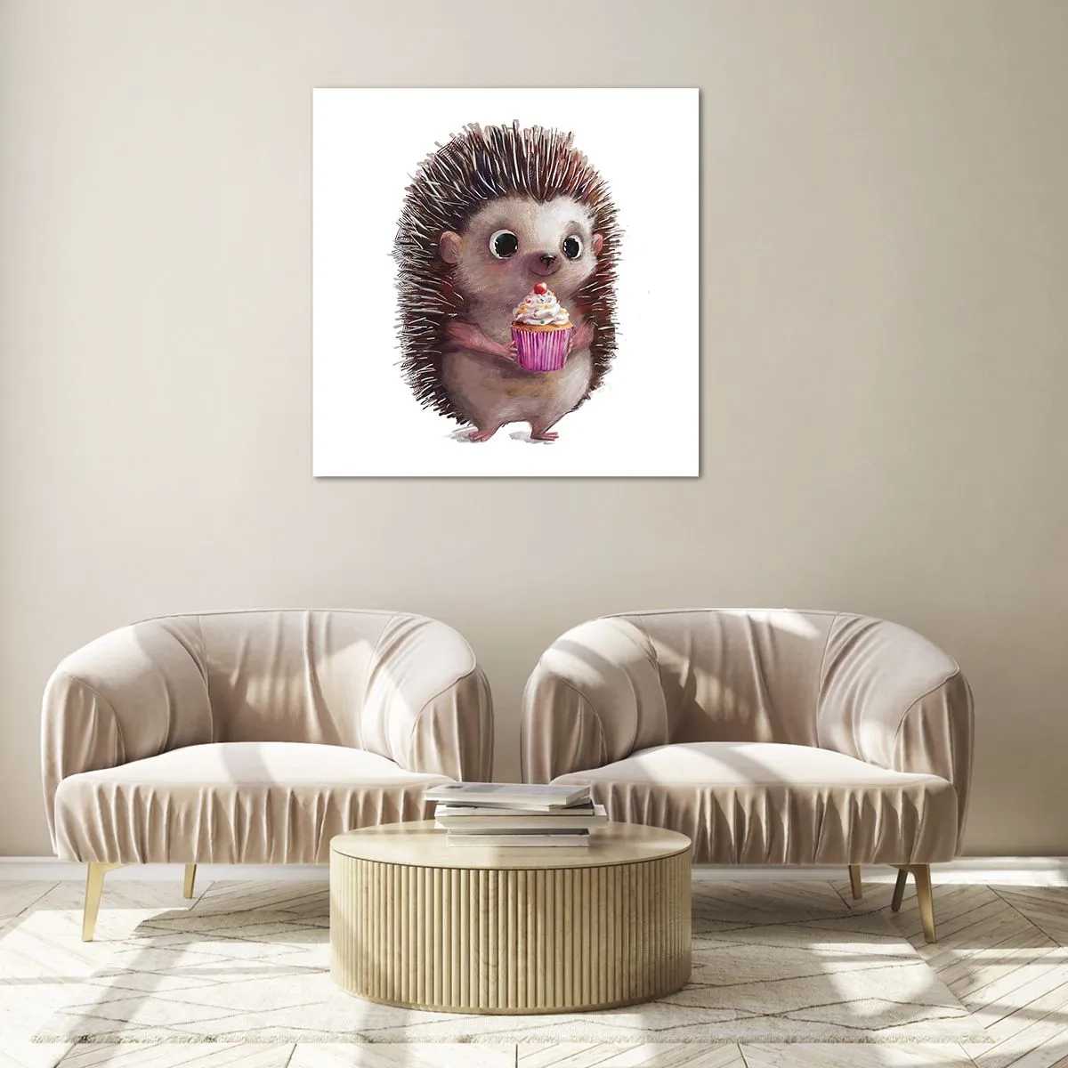 Impression sur verre - Image sur verre - La fête c'est tous les jours - 50x50 cm