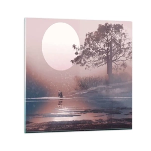 Impression sur verre - Image sur verre - Merveilles de la nuit - 40x40 cm