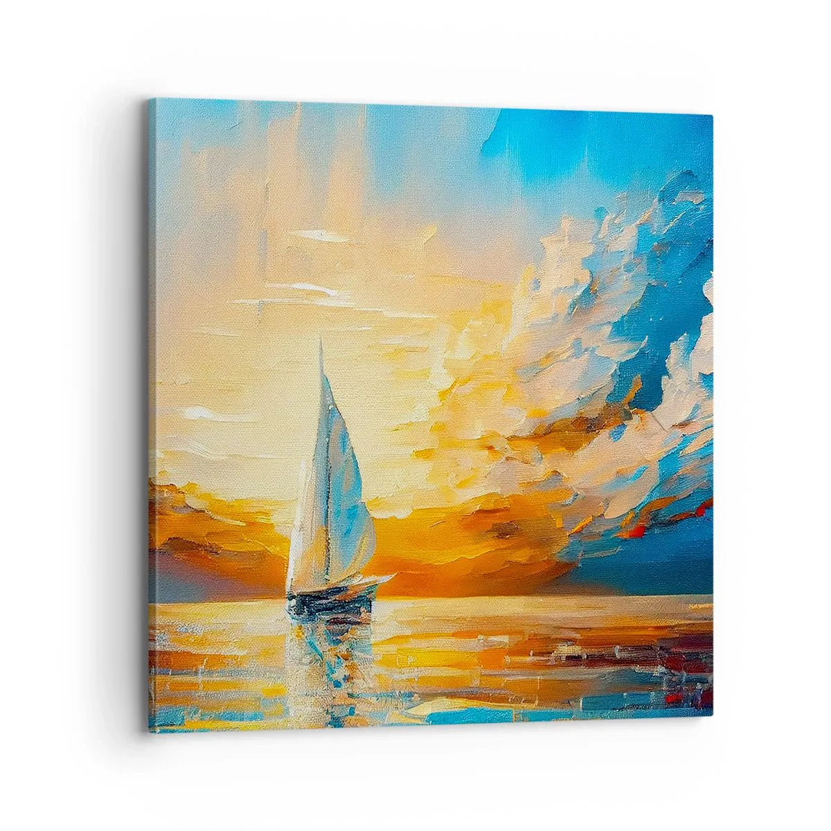 Impression sur toile - Image sur toile - Expédition en or - 70x70 cm