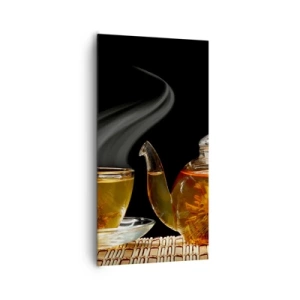 Impression sur toile - Image sur toile - La magie et l'art de l'infusion du thé - 65x120 cm