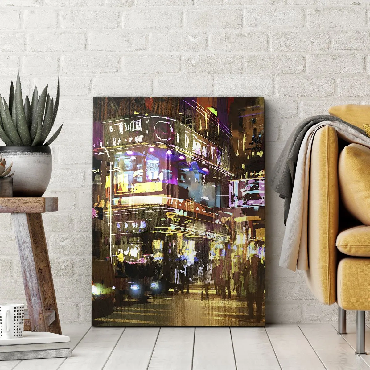 Impression sur toile - Image sur toile - Dans une mer de lumière - 45x80 cm