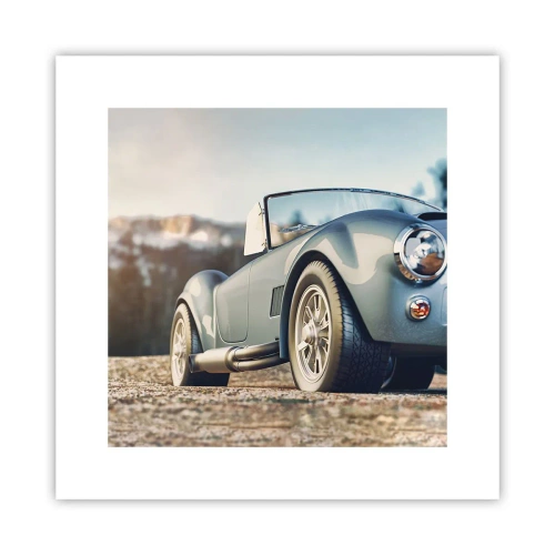 Affiche - Poster - Ce qui compte c'est le style - 30x30 cm