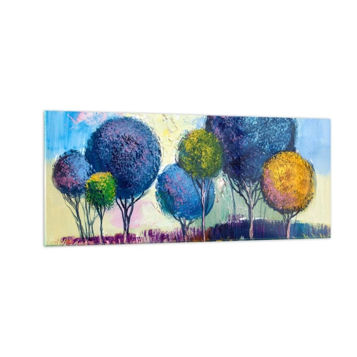 Impression sur verre - Image sur verre - Sphère - la forme idéale - 100x40 cm
