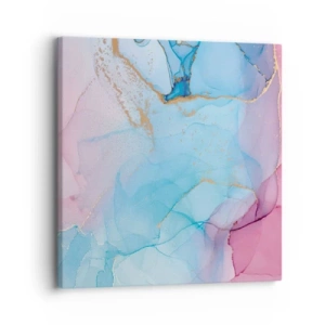 Impression sur toile - Image sur toile - Rencontre et mélange - 30x30 cm