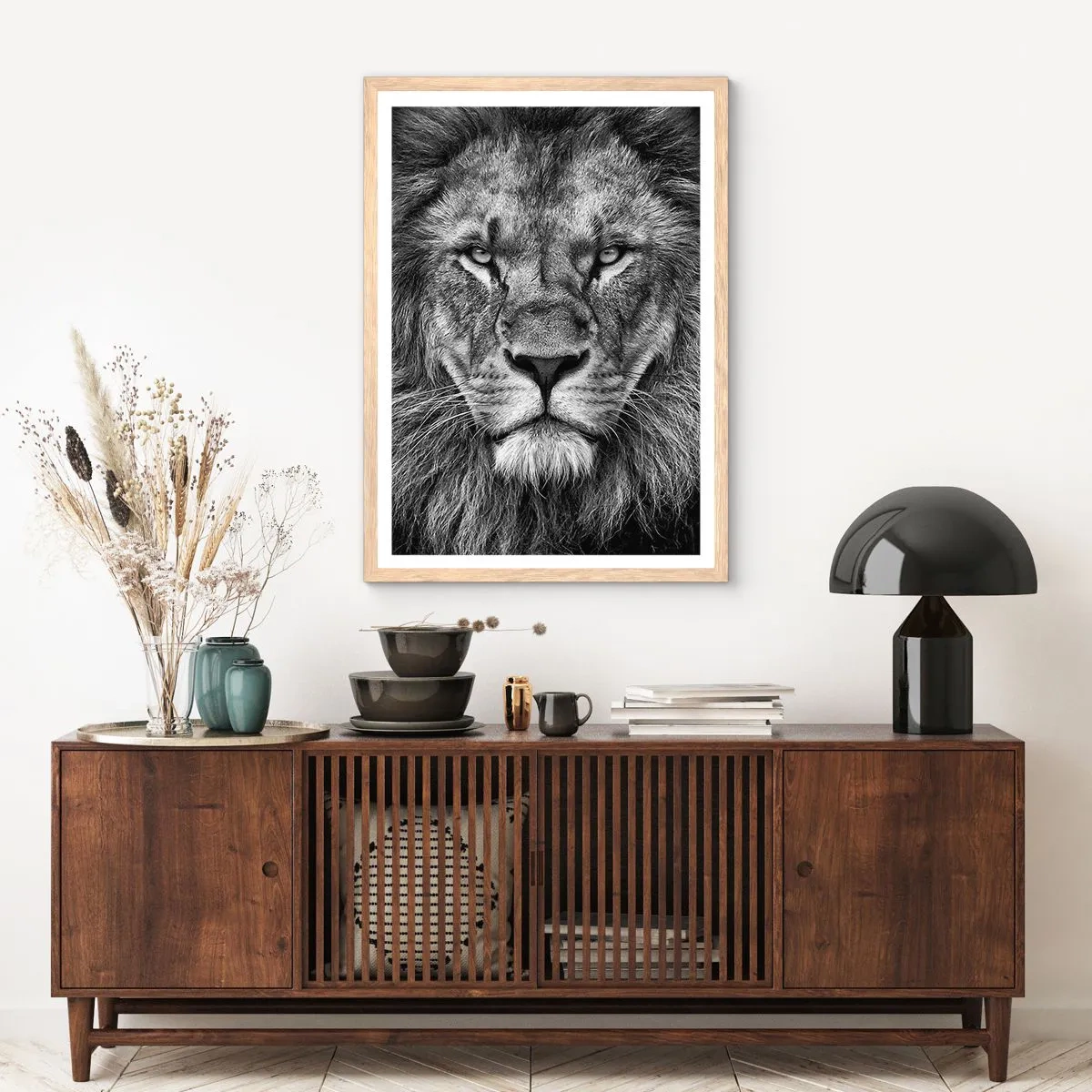 Affiche dans un chêne clair - Poster - En vêtement de sacre - 61x91 cm