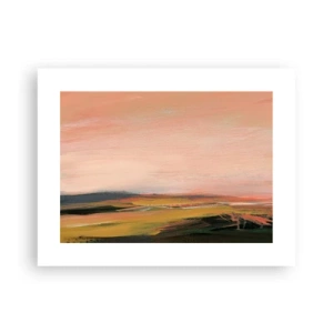 Affiche - Poster - Dans les tons de roses - 40x30 cm