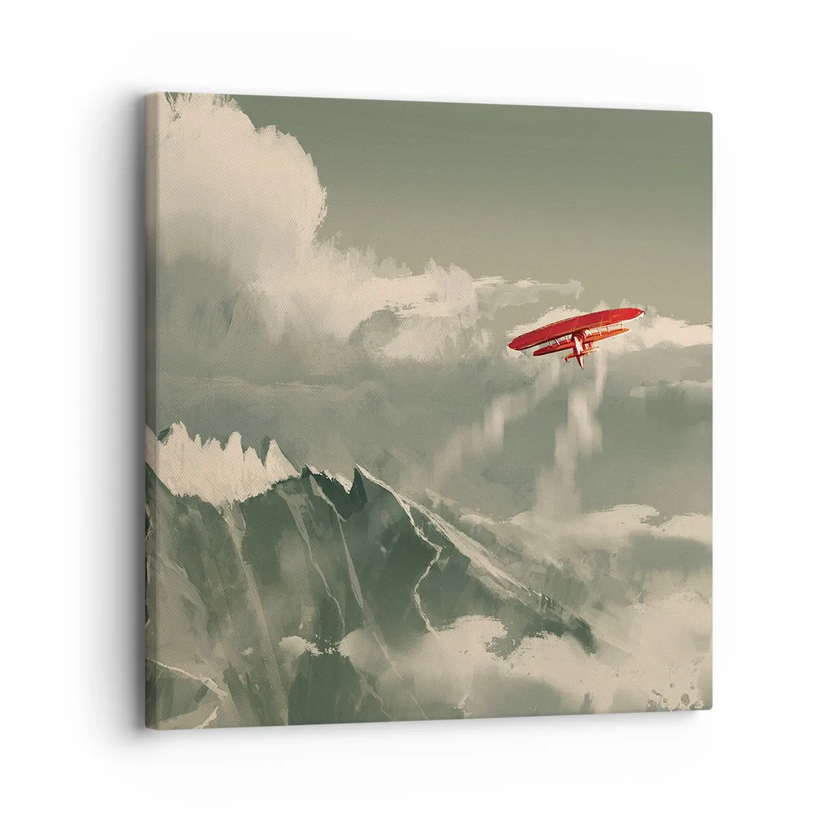 Impression sur toile - Image sur toile - Pionnier intrépide - 30x30 cm