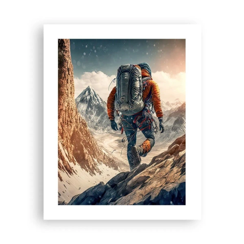 Affiche - Poster - Guerrier solitaire - 40x50 cm
