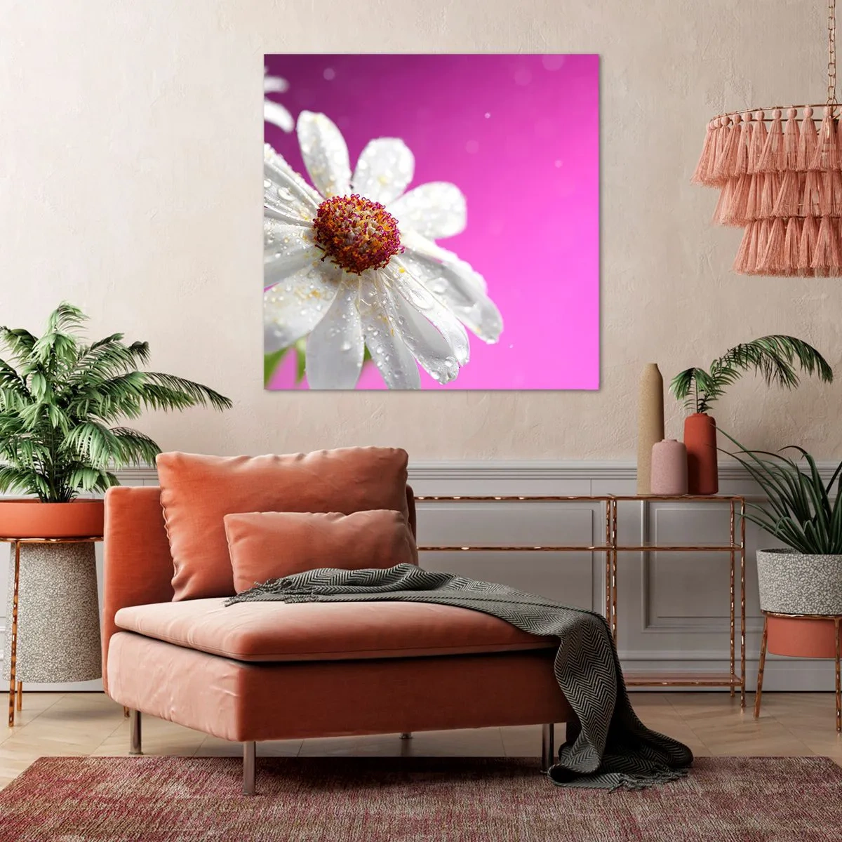 Impression sur toile - Image sur toile - Modeste dans sa beauté - 30x30 cm