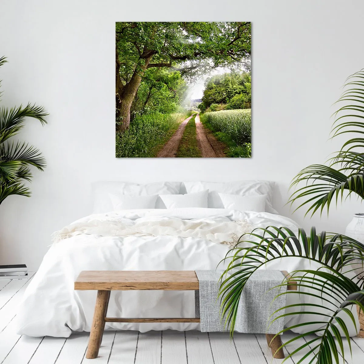 Impression sur toile - Image sur toile - Et in Arcadia ego - 50x50 cm