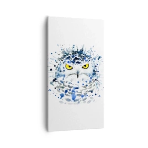 Impression sur toile - Image sur toile - Droit dans les yeux - 55x100 cm