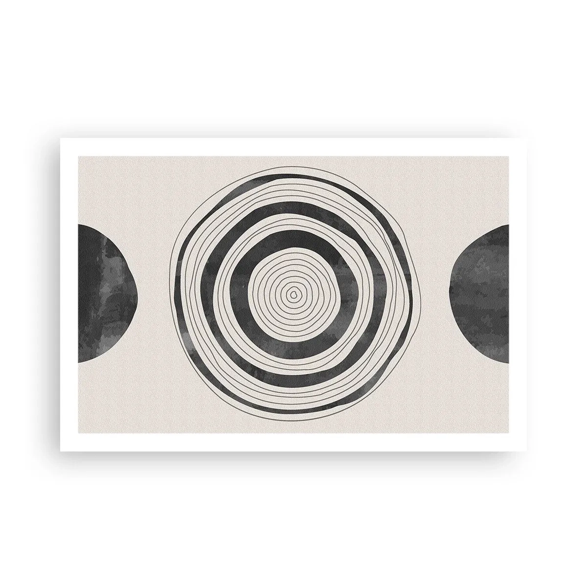 Affiche - Poster - Ce qui est important c'est ce qu'il y a entre les deux - 91x61 cm