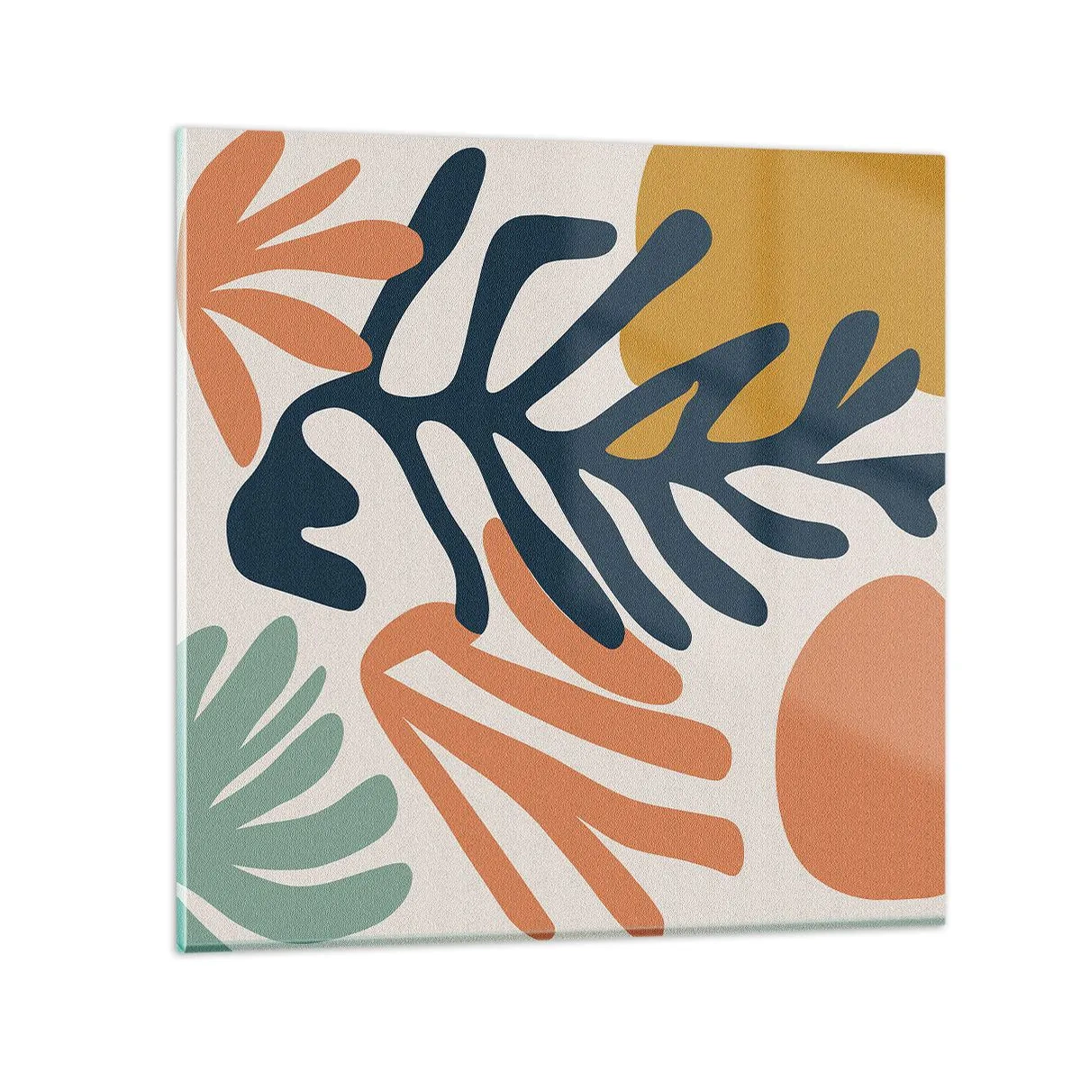 Impression sur verre - Image sur verre - Mers de corail - 60x60 cm