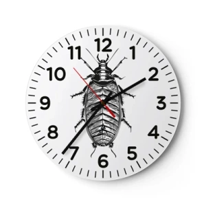 Horloge murale - Pendule murale - Quel spécimen! - 40x40 cm
