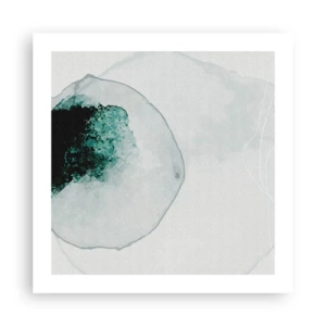 Affiche - Poster - Dans une goutte d'eau - 50x50 cm