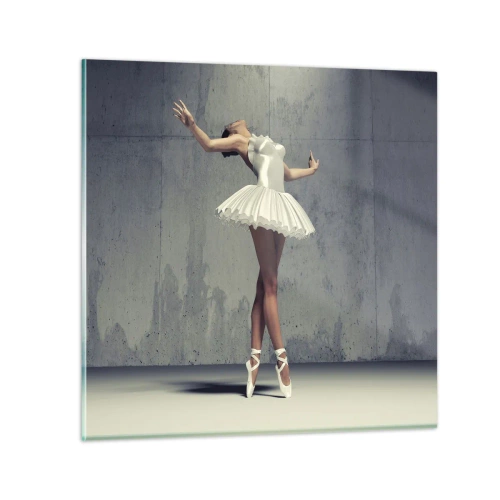 Impression sur verre - Image sur verre - Léger comme un oiseau - 50x50 cm