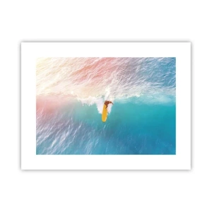 Affiche - Poster - Le cavalier de l'océan - 40x30 cm