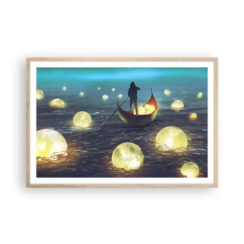 Affiche dans un chêne clair - Poster - Des choses dont les philosophes n'ont jamais rêvé - 91x61 cm