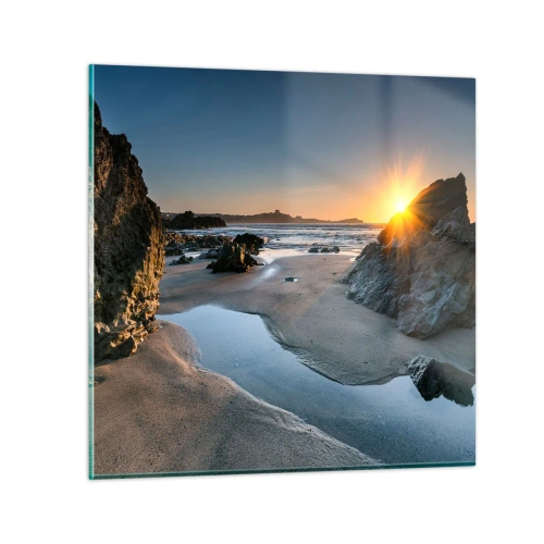 Impression sur verre - Image sur verre - Intouché par la main de l'homme - 70x70 cm