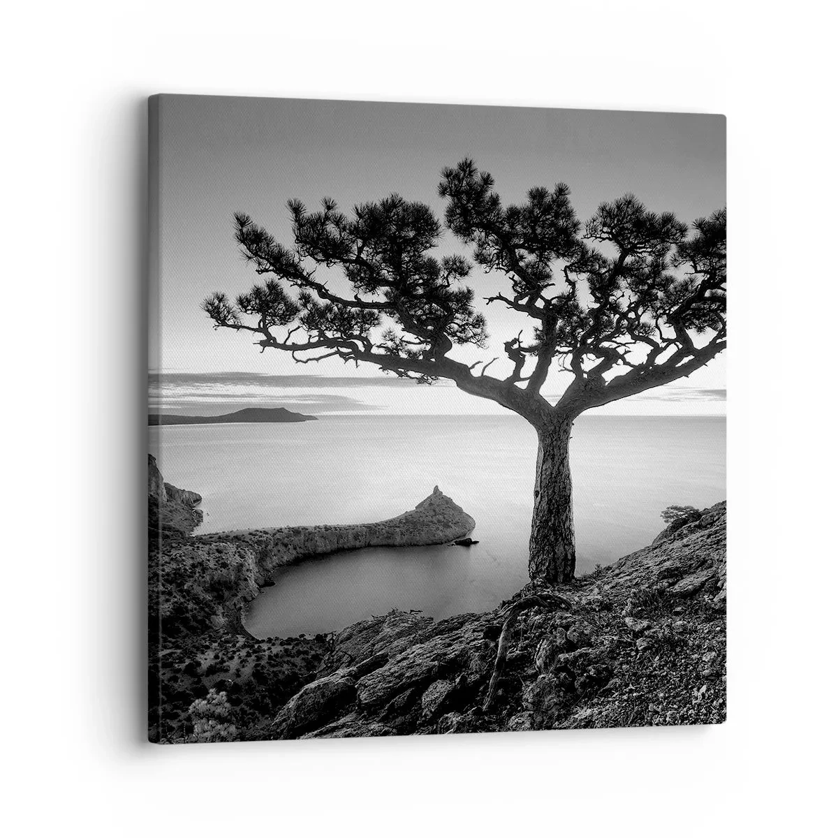 Impression sur toile - Image sur toile - Paix jusqu'à l'horizon - 30x30 cm