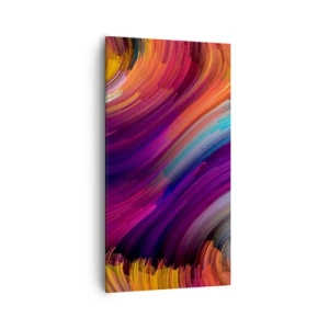 Impression sur toile - Image sur toile - Le début d'un nouveau monde - 55x100 cm