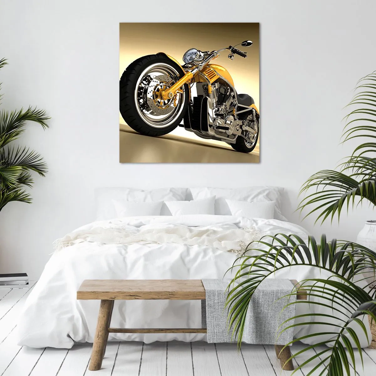 Impression sur toile - Image sur toile - Un rêve de force et de vitesse - 30x30 cm