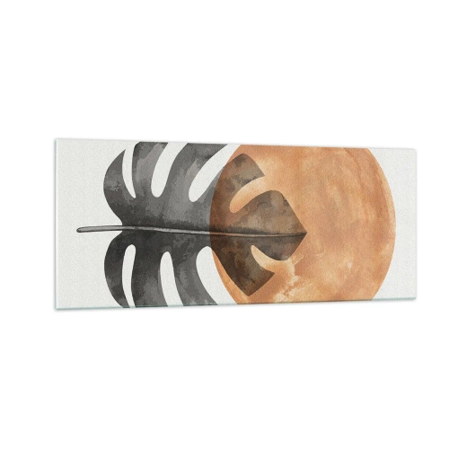 Impression sur verre - Image sur verre - Toujours le soleil - 100x40 cm