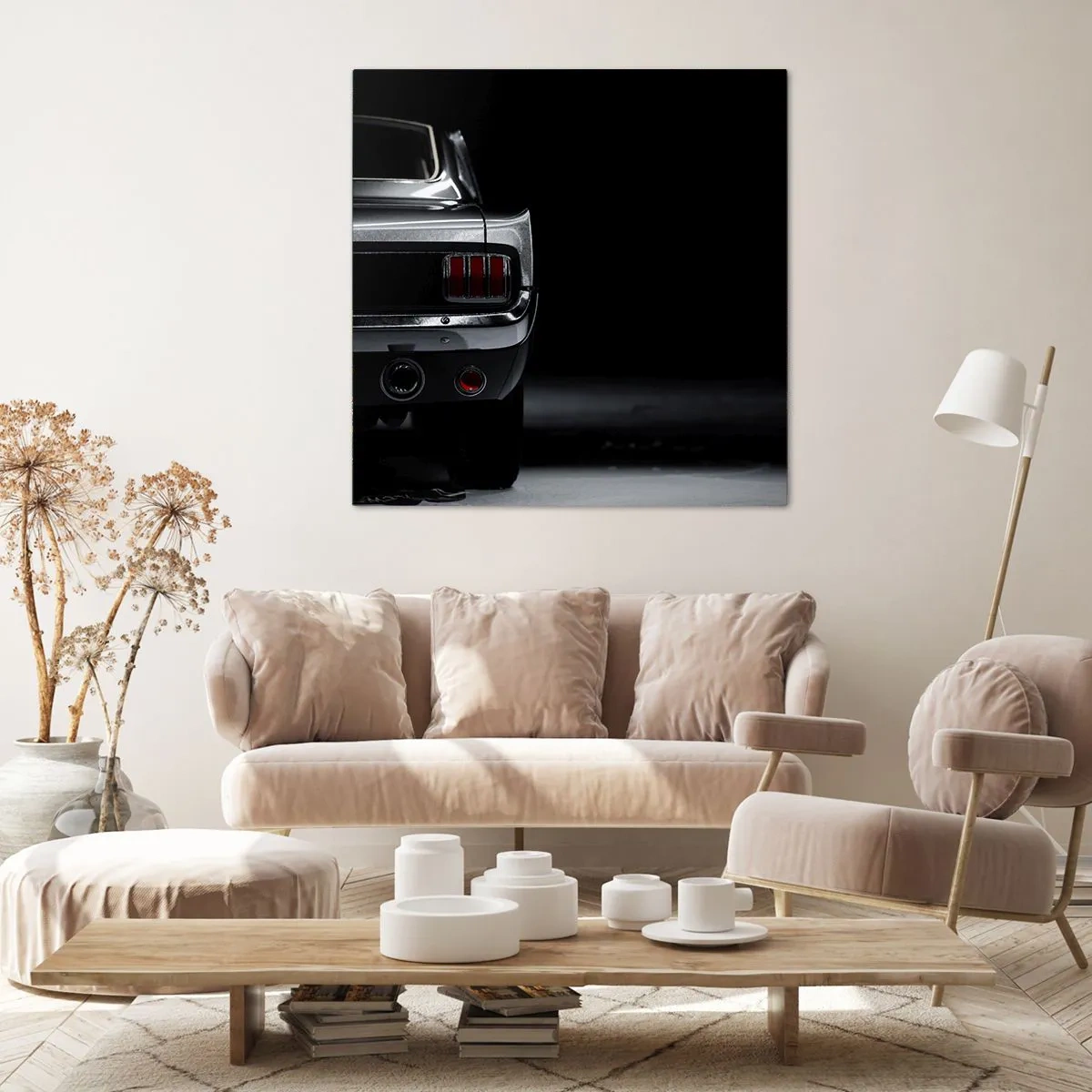 Impression sur toile - Image sur toile - Le charme du classique - 50x50 cm