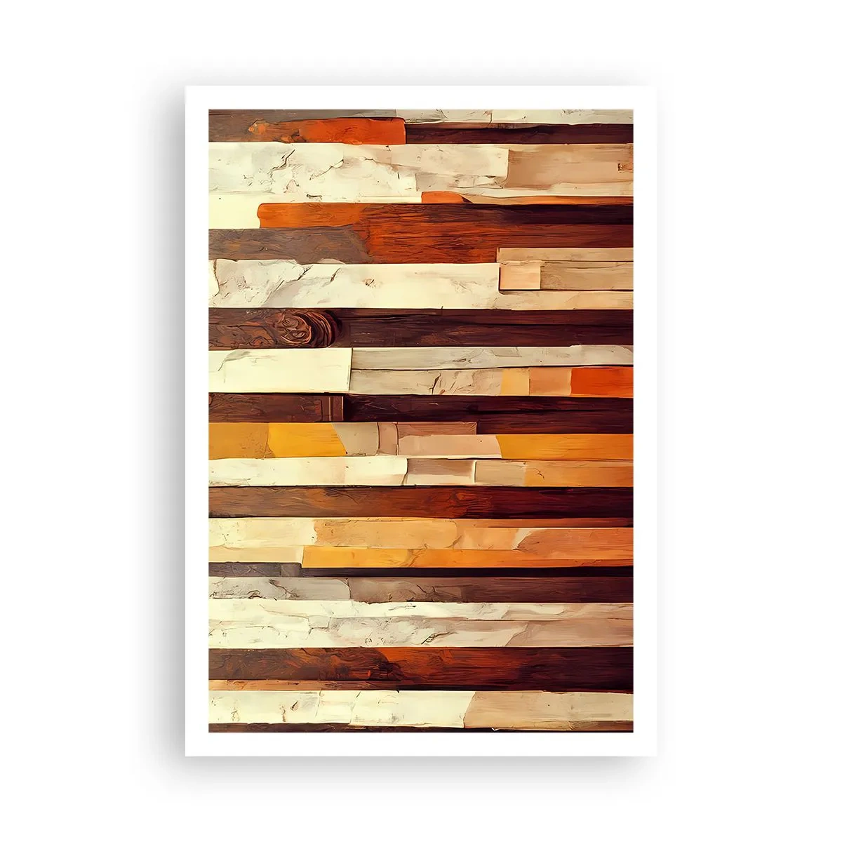 Affiche - Poster - Hymne des arbres forestiers - 70x100 cm