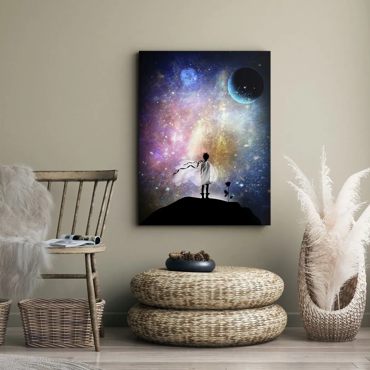 Impression sur toile - Image sur toile - Le Petit Prince - 70x100 cm