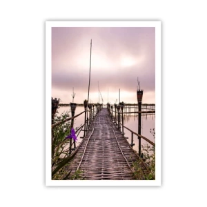 Affiche - Poster - Le silence et le calme d'Asie - 70x100 cm