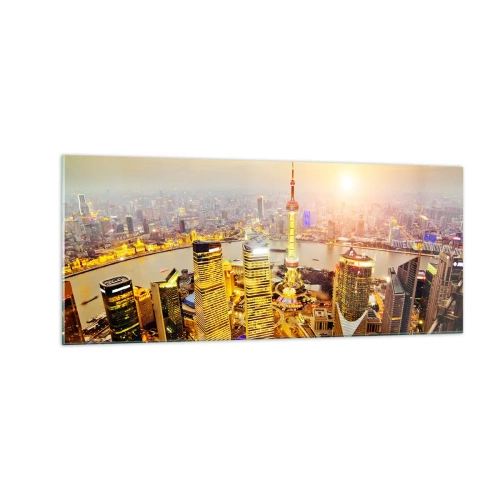 Impression sur verre - Image sur verre - Rêve asiatique - 100x40 cm