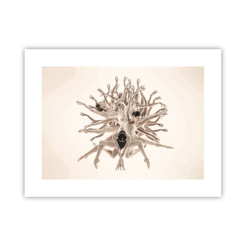 Affiche - Poster - S'épanouir en danse - 40x30 cm