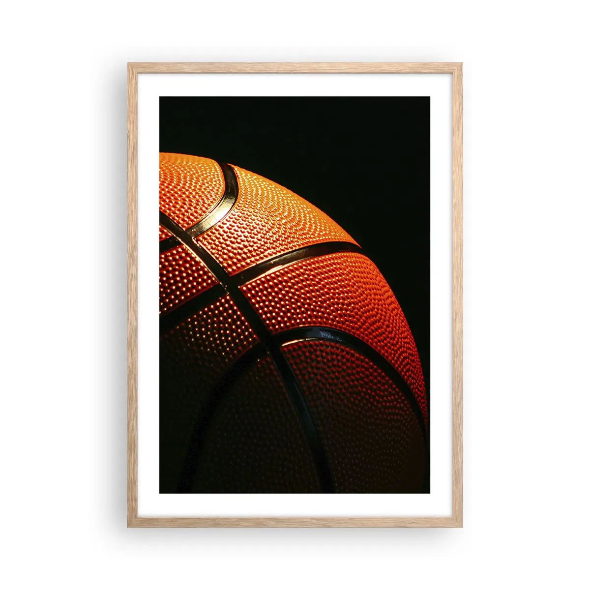 Affiche dans un chêne clair - Poster - Belle comme une planète - 50x70 cm