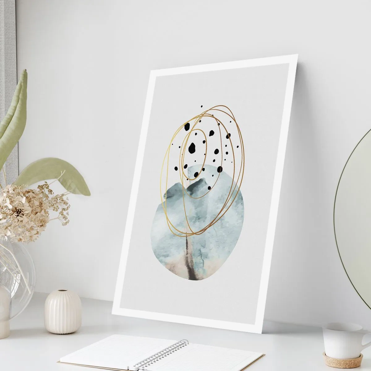 Affiche - Poster - Emmêlement de l'espace - 30x40 cm