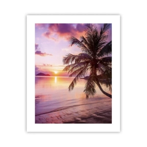Affiche - Poster - Le bonheur à l'horizon - 40x50 cm