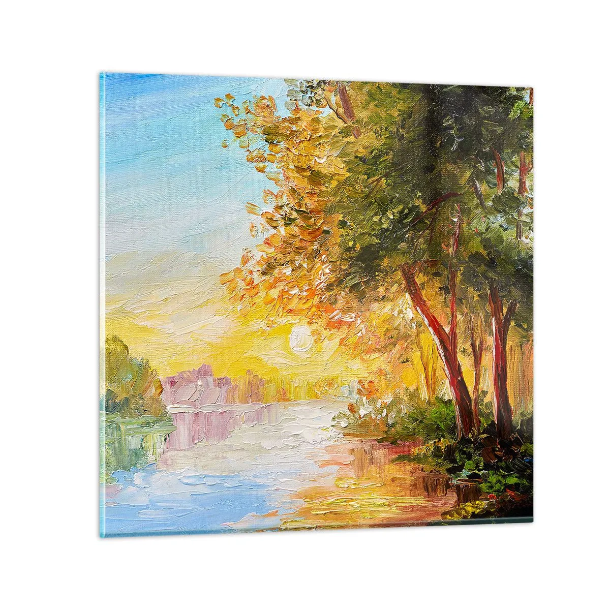 Impression sur verre - Image sur verre - Et in Arcadia ego - 70x70 cm