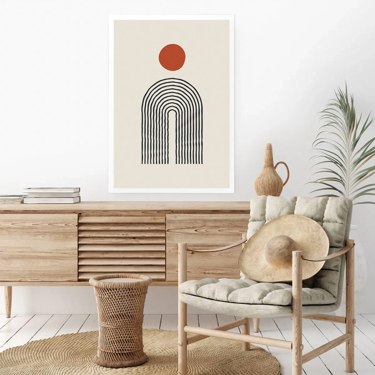 Affiche - Poster - Le magnétisme des formes et des couleurs - 70x100 cm