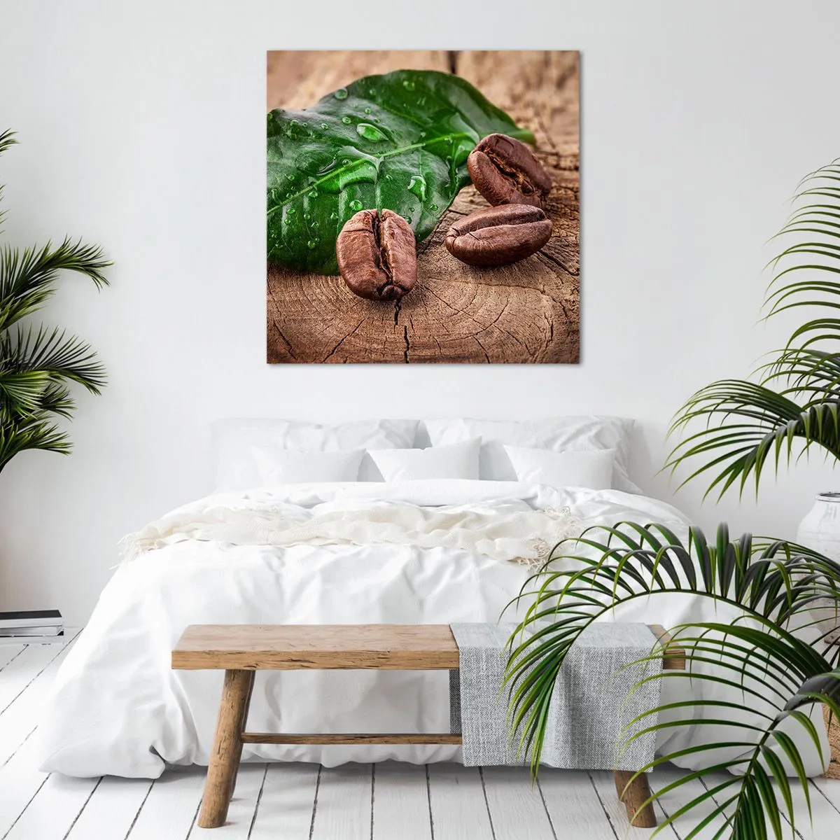 Impression sur toile - Image sur toile - La plus vraie et noire - 40x40 cm