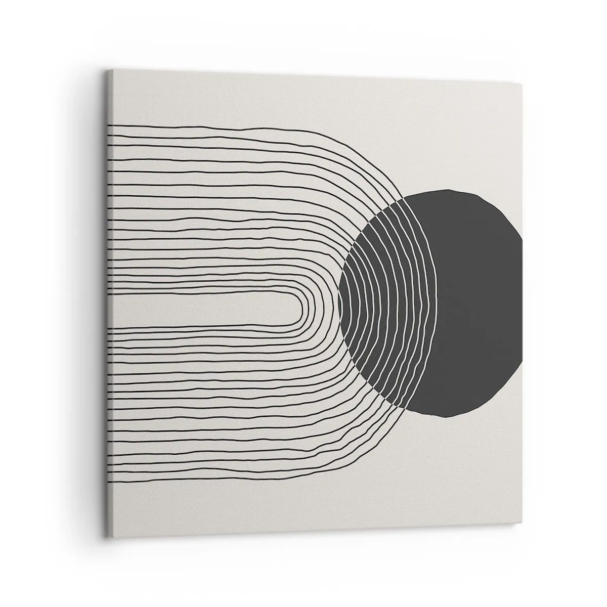 Impression sur toile - Image sur toile - Tremblement et confiance - 50x50 cm