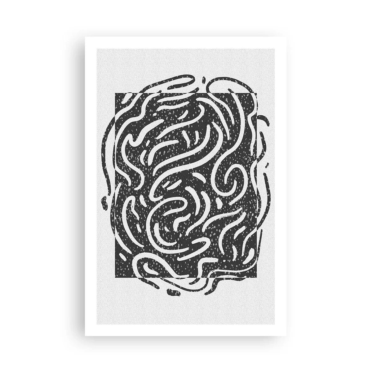 Affiche - Poster - Abstraction : la danse de la joie - 61x91 cm