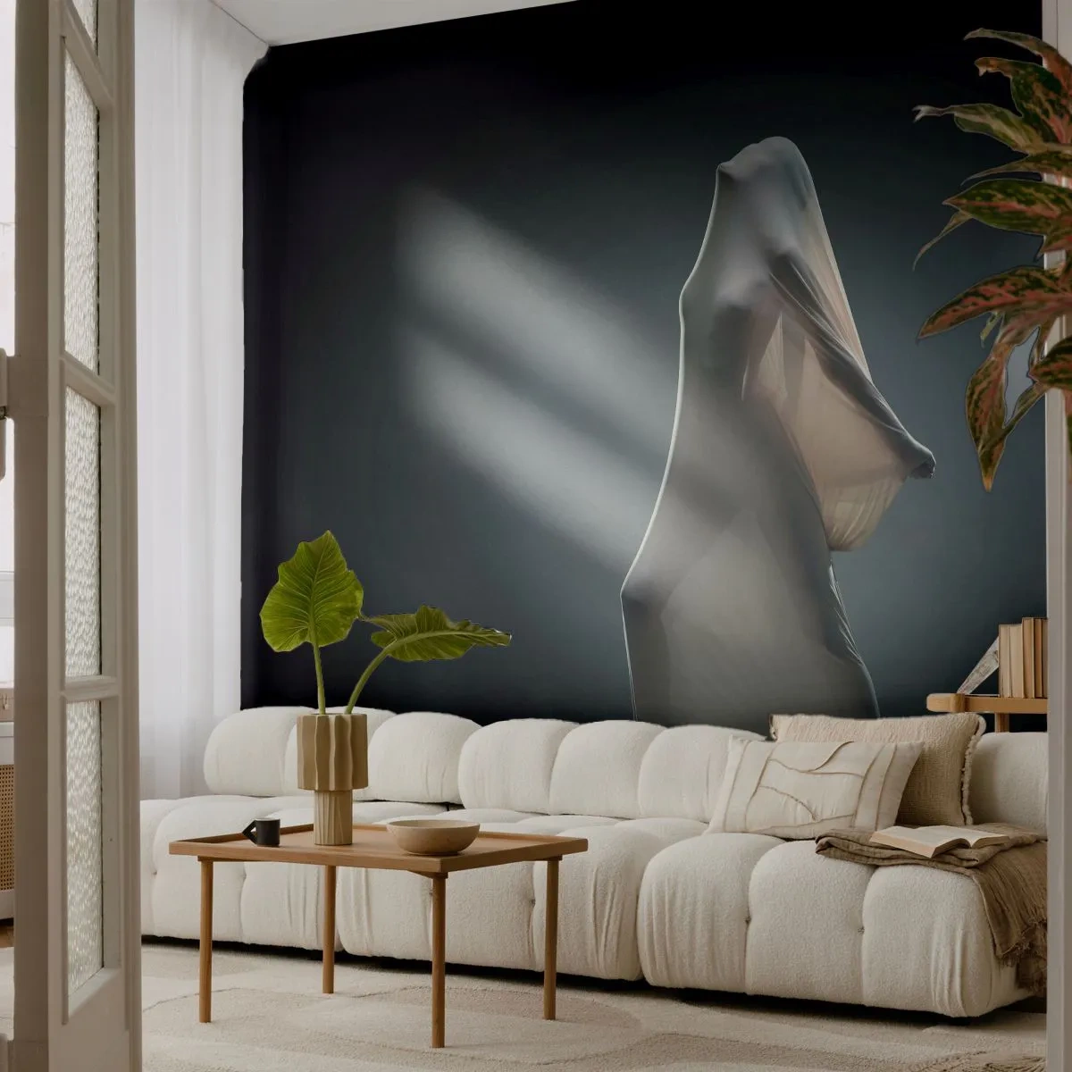 Papier Peint Photo Premium Canvas - Une soif secrète - Femme, Danse, Morceau - 400x280 cm