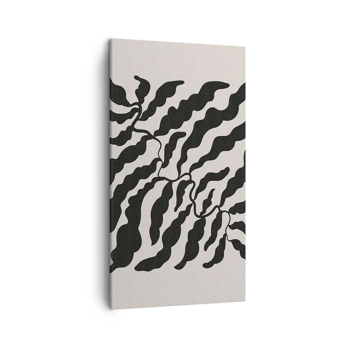 Impression sur toile - Image sur toile - La nature du carré - 45x80 cm