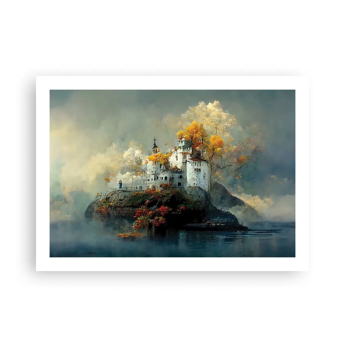 Affiche - Poster - Le début d'une histoire romantique - 70x50 cm