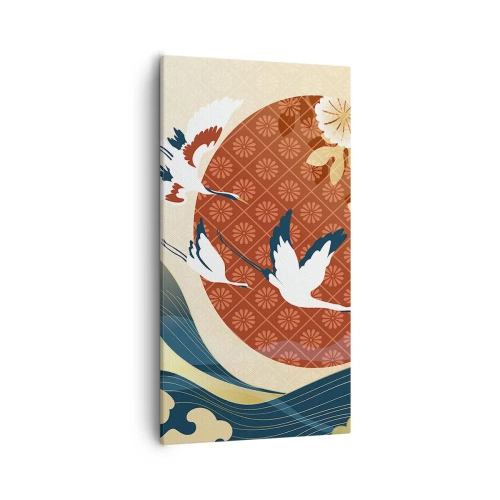 Impression sur toile - Image sur toile - Conte japonnais - 55x100 cm