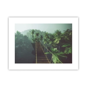 Affiche - Poster - Au fil de la verdure - 40x30 cm