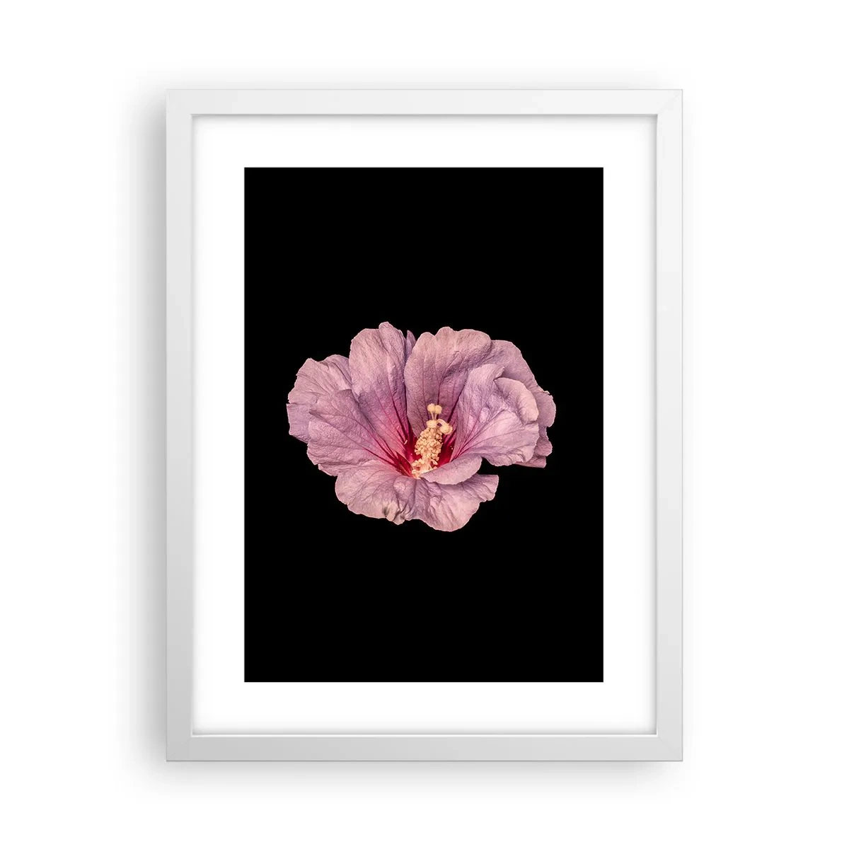 Affiche dans un cadre blanc - Poster - Directement au coeur - 30x40 cm