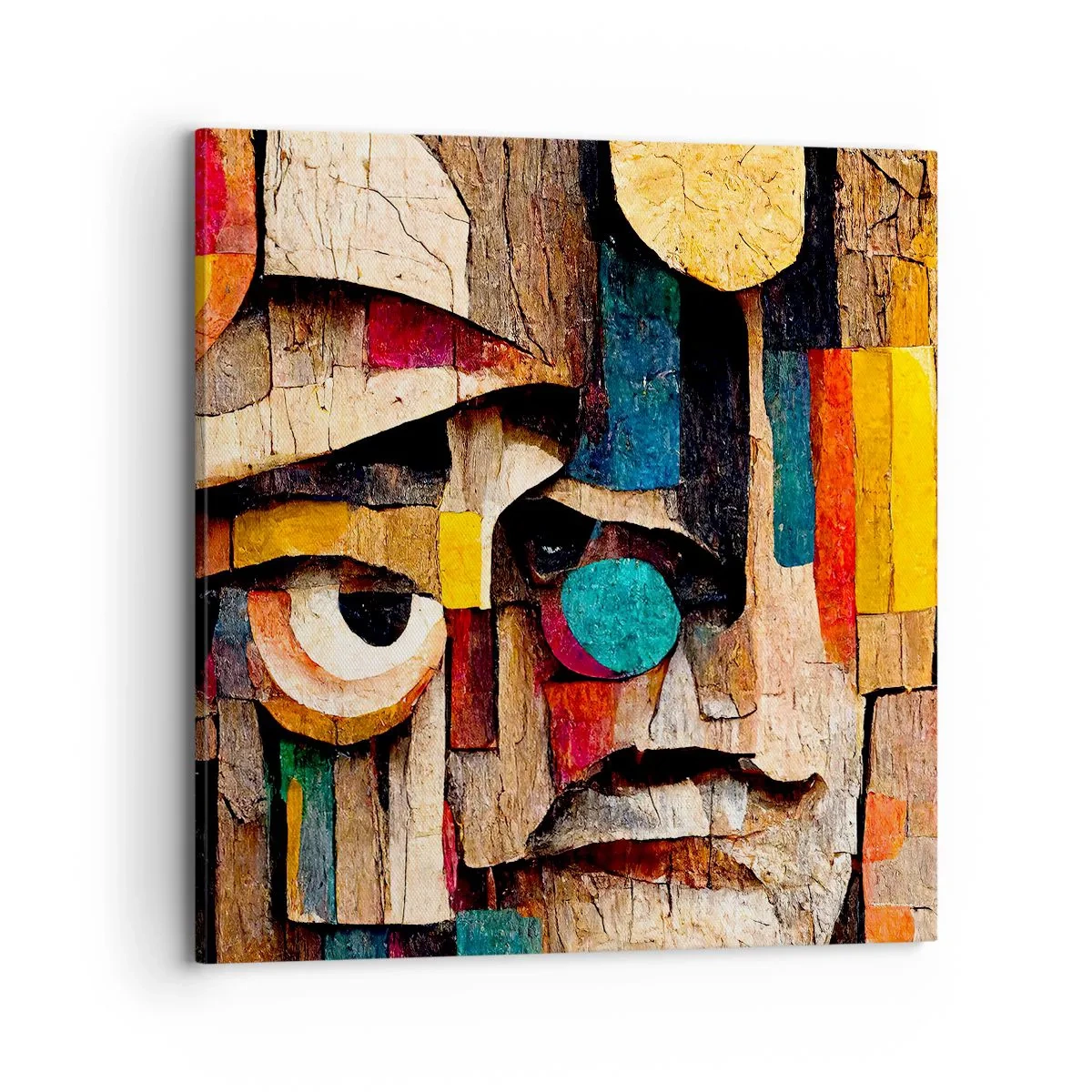 Impression sur toile - Image sur toile - Je te vois… - 70x70 cm